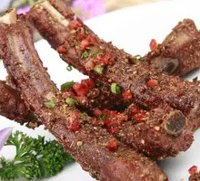 Spicy Torn Pork Ribs
