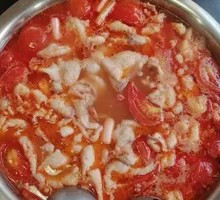 Tomato Carp Dish