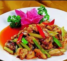 Dry-Braised Frog