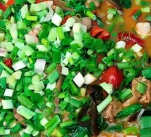 Spicy Pickled Pepper Chicken Offal Rice Noodles
