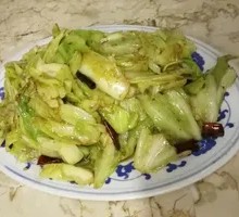 Stir-Fried Napa Cabbage