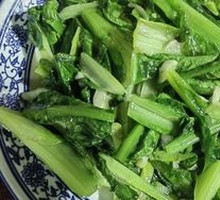 Stir-fried Oil-mustard Greens
