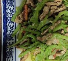 Green Pepper Shredded Pork
