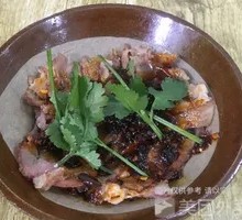 Cucumber and Walnut Salad with Pork