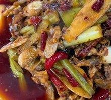 Dry-Braised Frog