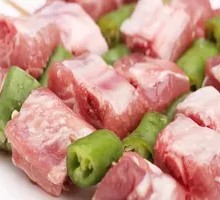 Fresh Pork Rib Skewers
