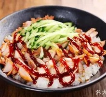 Honey-glazed BBQ Rice Bowl