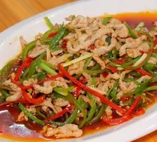 Green Pepper Shredded Pork