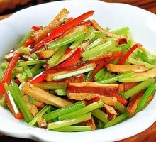 Celery and Tofu Cubes