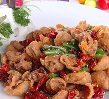Dry-Fried Pork Intestines