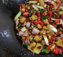 Spicy Green Pepper with Pig's Trotter Tendons