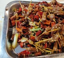 Spicy Skewered Pork