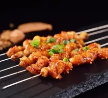 Chicken Skin Skewers
