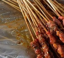Pork Skewers with Five Layers