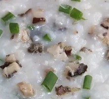 Black Chicken Mushroom Porridge