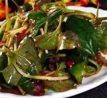 Cold-mixed Houttuynia herb