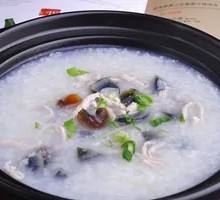 Century Egg and Pork Porridge
