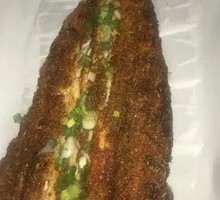 Charcoal-Grilled Cod