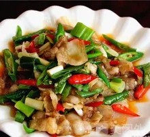 Sichuan-style Pork with Green Peppers
