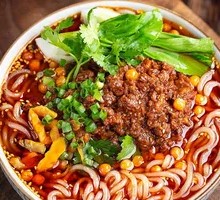Spicy Dan Dan Noodles with Pork Sauce