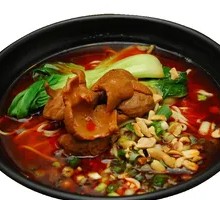 Braised Beef and Intestine Noodles