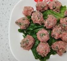 Handmade Coriander Meatballs