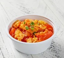 Tomato and Egg Rice Bowl