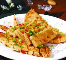 Shanghai Crispy Scallion Oil Cake