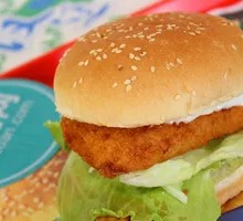 Crispy Fresh Shrimp Burger