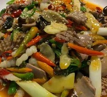 Spicy Pig's Kidney Slices