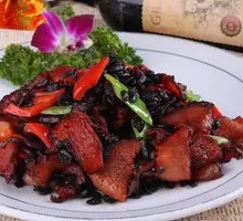Bean-Adapted Pork Belly