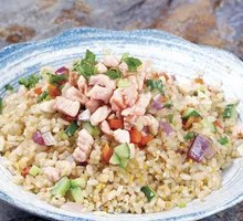 Bell Pepper and Beef Stir-Fried Rice