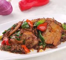 Salted Vegetable and Preserved Pork Rice