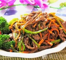 Bell Pepper and Shredded Pork