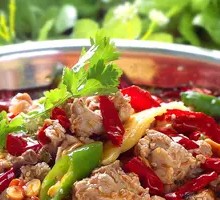 Dry-Braised Rabbit Meat