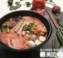 Tomato Noodle Soup