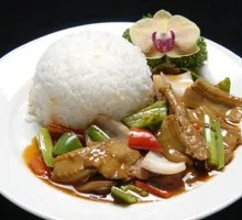 Sichuan-style Twice-Cooked Pork Rice