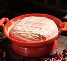 Sliced Pork Kidney with Big Knife