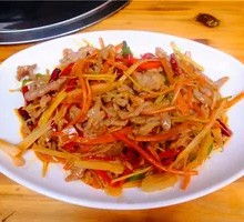 Young Ginger Stir-Fried Pork Strips