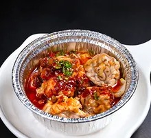 Aluminum-wrapped brain roast