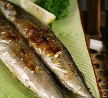 Grilled Saury Skewers