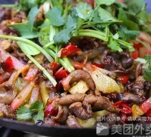 Qianjiang Chicken Offal Stir-fry
