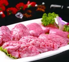 Pickled Pepper Roasted Brain
