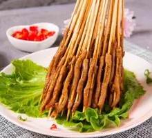 Roasted Duck Intestine Skewers