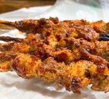 Lamb Skewers with Red Willow