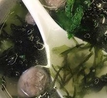 Hand-Beaten Beef Ball Soup