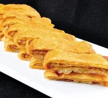 Three-Rice Scallion Pork Pies