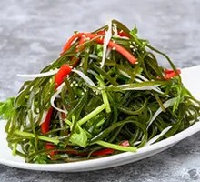 Spicy Kelp with Pickled Vegetables