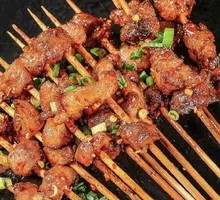 Black Pepper Meat Skewers