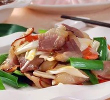 Rural Preserved Meat Rice Bowl